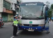 Sat Lantas Polres Pematangsiantar Edukasi Masyarakat Tertib Berlalu Lintas di Jalan Sutomo