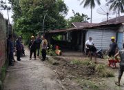 Respons Cepat Keluhan Warga, Polsek Siantar Utara Beri Imbauan kepada Pekerja Rabat Beton di Gang Pinus