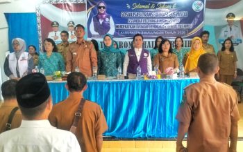 Bandar Huluan Jadi Lokasi Percontohan Program IVA Test dan Penguatan Posyandu di Simalungun