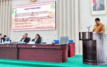 DPRD Simalungun Gelar Paripurna Penyampaian Laporan Pansus LKPj Bupati 2025