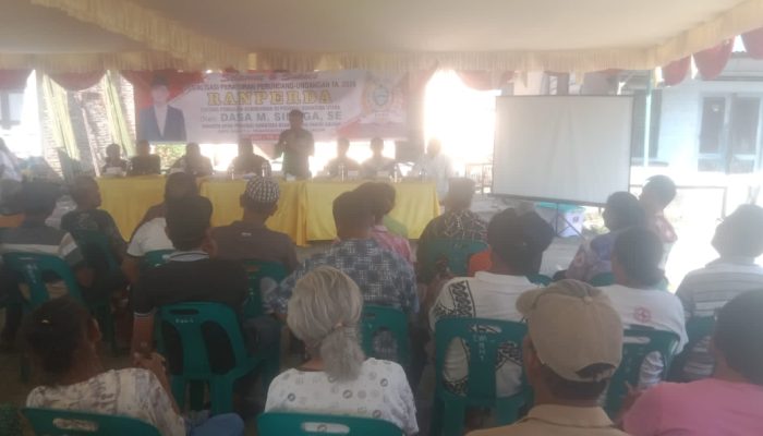 Dasa Sinaga Gelar Reses di Maligas, Warga Keluhkan Jalan Rusak dan Kelangkaan Pupuk