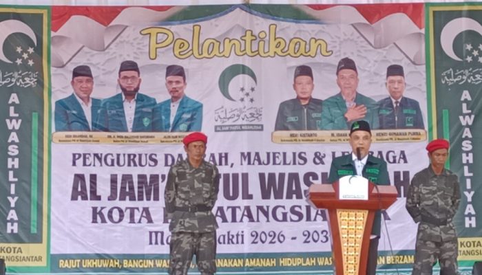 M Ishak Hutasuhut Kembali Pimpin Al Washliyah Pematangsiantar Periode 2026–2031, Wali Kota Ajak Perkuat Sinergi Umat dan Pemerintah
