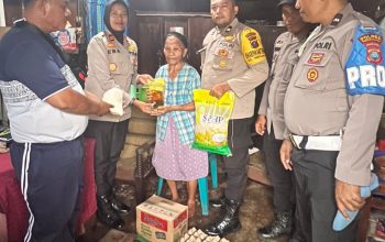 Sambut Hari Bhayangkara ke-80, Polsek Siantar Selatan Salurkan Bansos untuk Lansia