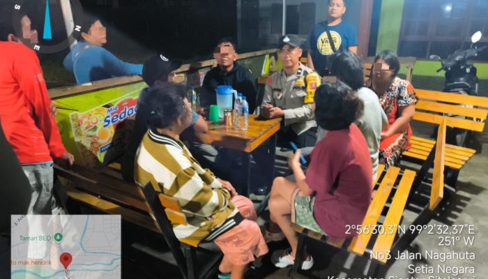 Respons Cepat Laporan 110, Polsek Siantar Marihat Mediasi Keributan Penghuni Kontrakan