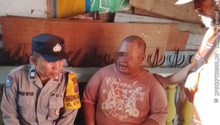 Respons Cepat Laporan 110, Polsek Siantar Martoba Amankan Pria Pembuat Keributan di Depan Penginapan