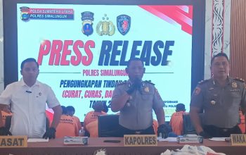 Polres Simalungun Sikat 43 Kasus 3C dan Bongkar Perdagangan Satwa Dilindungi, 68 Tersangka Dibekuk