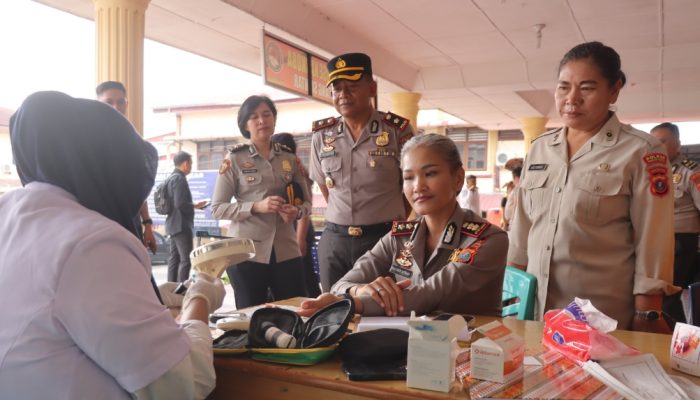 Polres Pematangsiantar Gelar Donor Darah Sambut HUT Bhayangkara ke-80, Terkumpul 64 Kantong Darah