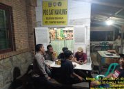 Polsek Siantar Marihat Gelar SALING di Pos Kamling, Ajak Warga Tingkatkan Kewaspadaan