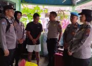 Polsek Siantar Barat Tebar Kepedulian, Lansia dan Warga Kurang Mampu Terima Bantuan Sembako