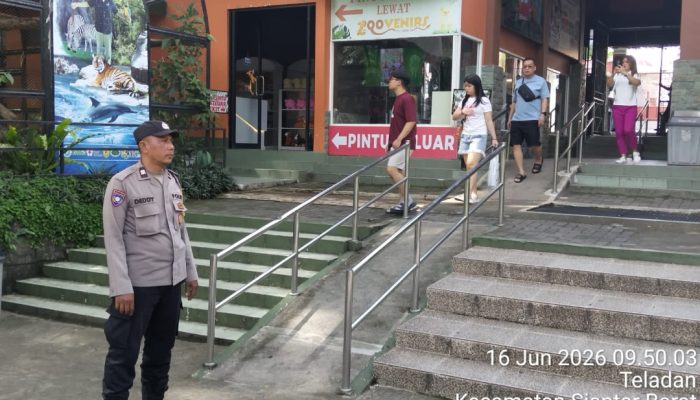 Patroli Objek Wisata, Polsek Siantar Barat Tingkatkan Keamanan dan Cegah Gangguan Kamtibmas