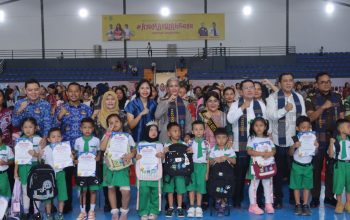 Ribuan Anak PAUD-SAB Pematangsiantar Dilepas, Wali Kota dan Kapolres Tekankan Pentingnya Pendidikan Karakter