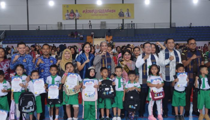 Ribuan Anak PAUD-SAB Pematangsiantar Dilepas, Wali Kota dan Kapolres Tekankan Pentingnya Pendidikan Karakter
