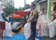 Bhabinkamtibmas Polsek Siantar Marihat Sambangi Petani Jagung, Dukung Program Ketahanan Pangan