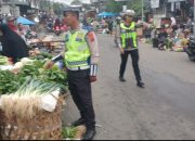 Satlantas Polres Pematangsiantar Gelar Penyuluhan Tertib Lalu Lintas di Pasar Dwikora