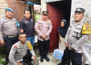 Sambut HUT Bhayangkara ke-80, Polsek Siantar Marihat Salurkan Bansos kepada Lansia di Gang Rambe Sentral