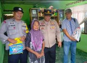 Sambut HUT Bhayangkara Ke 80, Polsek Sianțar Martoba Berikan Bansos Kepada Warga Membutuhkan