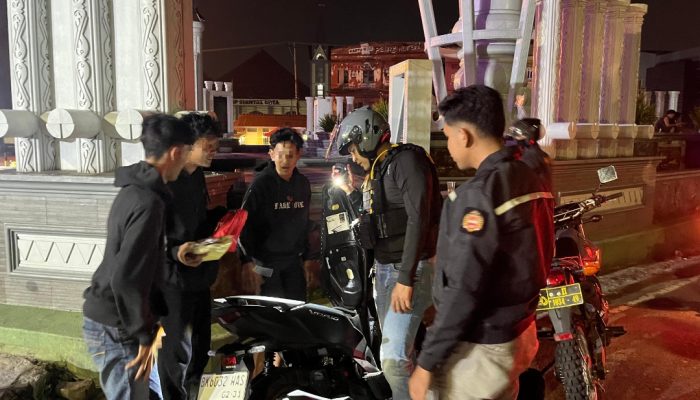 Polres Pematangsiantar Intensifkan Patroli Malam, Antisipasi Balap Liar, Knalpot Brong, dan Tawuran