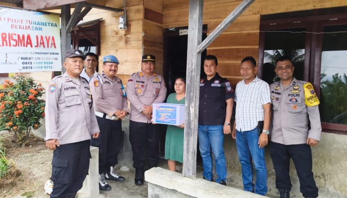 Sambut HUT Bhayangkara ke-80, Polsek Siantar Marihat Salurkan Bansos untuk Warga Kurang Mampu