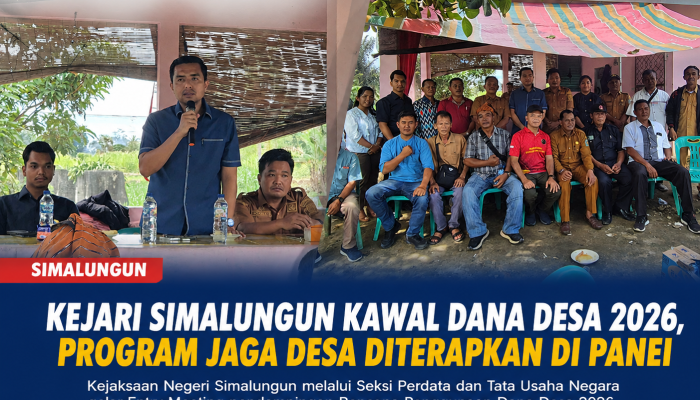 Antisipasi Masalah Hukum Dana Desa, Kejari Simalungun Dampingi Pangulu se-Kecamatan Panei