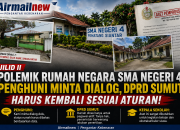 Penghuni Minta Dialog, DPRD Sumut Tegaskan Rumah Negara SMA Negeri 4 Harus Dimanfaatkan Sesuai Peruntukannya