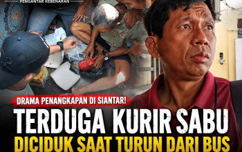 Dipimpin Langsung AKP Irwanta Sembiring, Terduga Kurir Sabu dari Medan Dibekuk Saat Turun dari Bus di Siantar