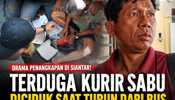 Dipimpin Langsung AKP Irwanta Sembiring, Terduga Kurir Sabu dari Medan Dibekuk Saat Turun dari Bus di Siantar