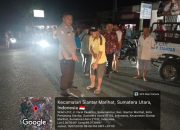 Respons Cepat Laporan Call Center 110, Unit Gakkum Polres Pematangsiantar Cek TKP Laka Lantas di Jalan Jambu