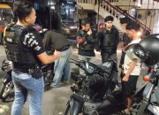 Patroli Timsus Dayok Mirah, Polres Pematangsiantar Amankan Tiga Motor Berknalpot Brong