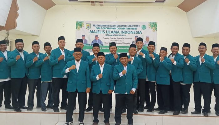 MUI Kecamatan Sipispis Gelar Mukerda dan Kukuhkan Pengurus Masa Khidmat 2025–2030