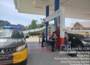 Antisipasi Gangguan Kamtibmas, Sat Samapta Polres Pematangsiantar Monitoring Pengisian BBM di Sejumlah SPBU