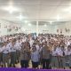 Bhabinkamtibmas Polsek Siantar Marihat Tanamkan Wawasan Kebangsaan kepada Siswa Baru SMA Negeri 1 Pematangsiantar