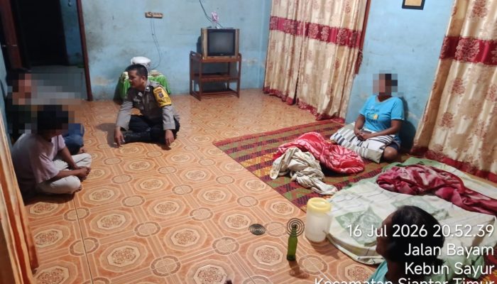 Polsek Siantar Timur Mediasi Keributan Keluarga, Respon Cepat Laporan Call Center 110