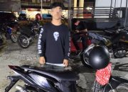 Patroli Malam, Timsus Dayok Mirah Polres Pematangsiantar Amankan Dua Motor Knalpot Brong
