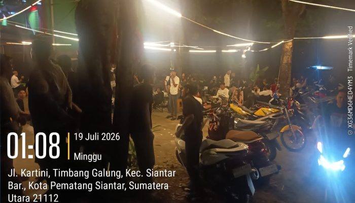 Respon Cepat Laporan 110, Polsek Siantar Barat Tindaklanjuti Keluhan Musik Keras di Jalan Kartini