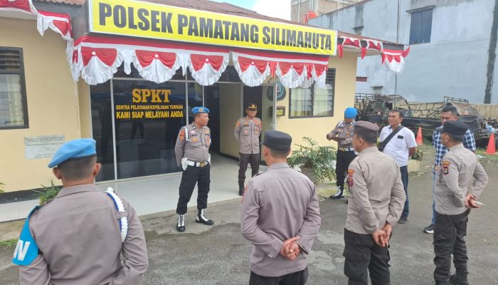 Sie Propam Polres Simalungun Gelar GAKTIBPLIN di Polsek Pamatang Silima Huta