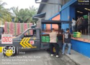 GPM Polsek Siantar Selatan Disambut Antusias, 100 Karung Beras SPHP Ludes Terjual