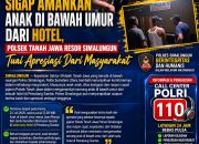 Polsek Tanah Jawa Tuai Apresiasi Usai Sigap Amankan Anak di Bawah Umur dari Hotel di Pematangsiantar