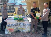 Polsek Siantar Timur Gelar Gerakan Pangan Murah, 100 Sak Beras SPHP Ludes Terjual