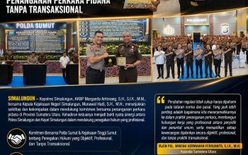 Kompak dan Solid, Kapolres Simalungun dan Kajari Dukung Penanganan Perkara Pidana Tanpa Transaksional
