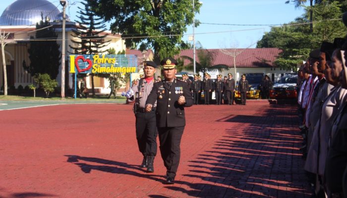 Polres Simalungun Gelar Upacara Hari Bhayangkara ke-80, Tegaskan Komitmen Polri untuk Masyarakat