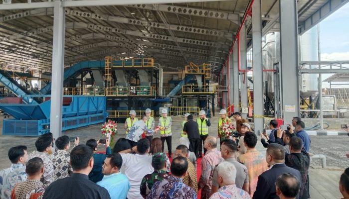 Kapolsek Bosar Maligas Hadiri Peresmian Pabrik Biopelet di KEK Sei Mangkei, Dukung Investasi dan Energi Terbarukan
