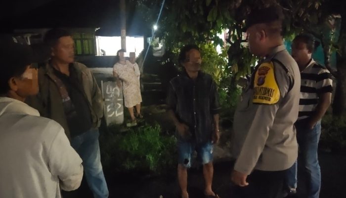 Polsek Siantar Marihat Mediasi Kasus Pelemparan Rumah, Berakhir Damai