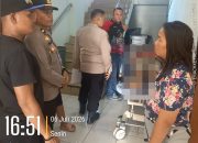 Respon Laporan Call Center 110, Polsek Siantar Barat Cek TKP Penemuan Mayat di Pasar Horas