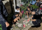 Patroli Timsus Dayok Mirah, Polres Pematangsiantar Amankan Lima Remaja Diduga Ngelem