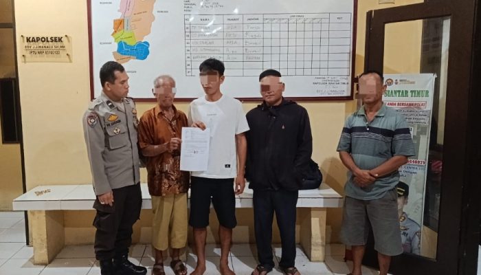 Polsek Siantar Timur Selesaikan Keributan di Jalan Kesatria Lewat Problem Solving