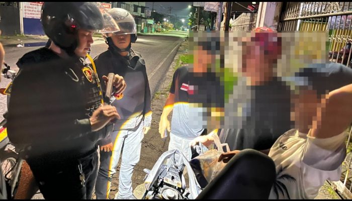 Jaga Kondusivitas, Timsus Dayok Mirah Polres Pematangsiantar Intensifkan Patroli Malam