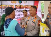 Peduli Korban Puting Beliung, Kapolres Simalungun Salurkan Bantuan untuk 161 Rumah Warga