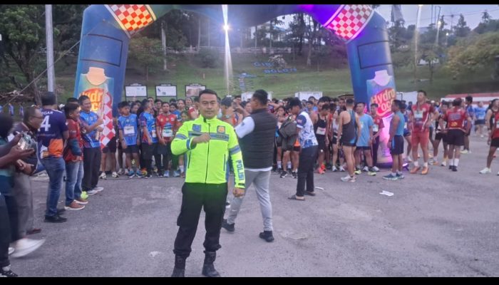 Polres Simalungun Amankan Run Fun Parapat 2026, Ratusan Peserta Meriahkan Ajang Olahraga Wisata