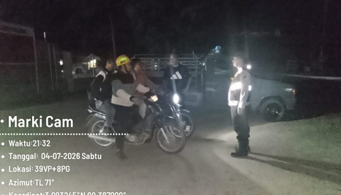 Polsek Bosar Maligas Intensifkan Patroli Malam, Keamanan KEK Sei Mangkei Tetap Kondusif