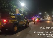 Antisipasi 3C dan Balap Liar, Polres Pematangsiantar Gelar KRYD Hingga Subuh